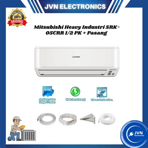 Jual Ac Mitsubishi Heavy Industries Srk Crr Pk Pasang Shopee