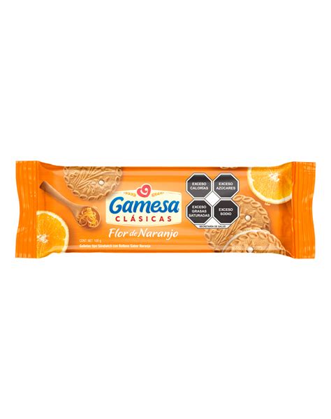 Gamesa Galletas Tipo Sándwich Flor de Naranjo Precio Rappi