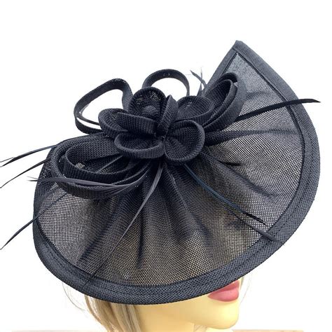 Black Funeral Hats Funeral Fascinators With Black Veil Birdcage