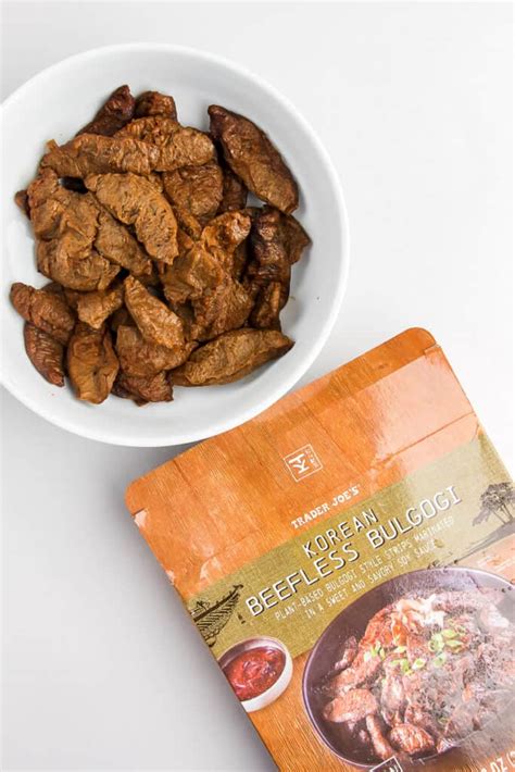 Trader Joes Korean Beefless Bulgogi