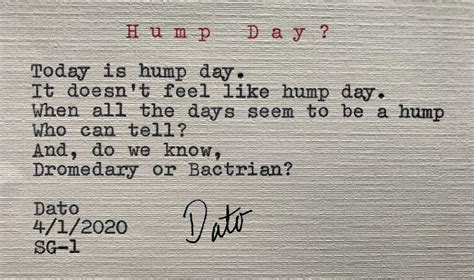 Hump Day? : r/KeepWriting