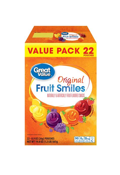 Great Value Original 22ct Fruit Snack