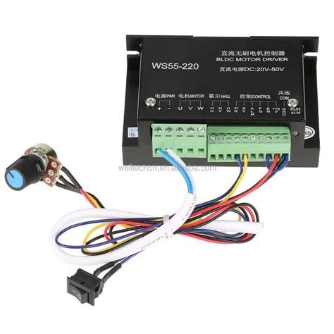 Ws Dc Motor Driver Controller V W Cnc Brushless Spindle Bldc