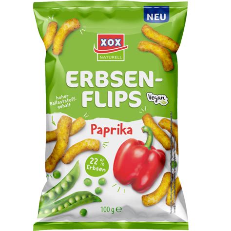 Xox Erbsenflips Paprika G Xox Group