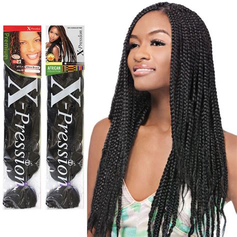 3 99 X Pression Ultra Braid 82 Long Braiding Hair Xpression 100