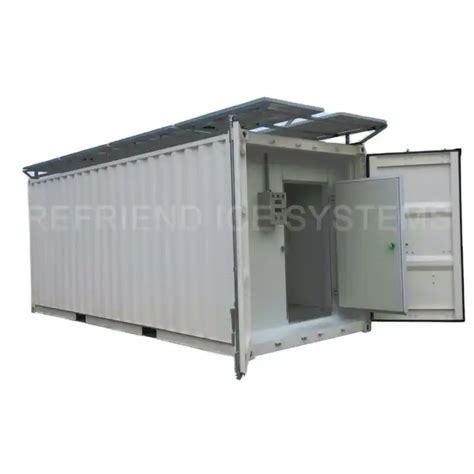 Ft Solar Power Container Freezer And Chiller And Ice Maker Alibaba