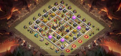 Melhor Layout Para Guerra CV11 Link Anti Tudo COC Clash Of Clans