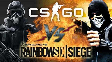 Рэп Баттл Counter Strike Global Offensive vs Tom Clancy s Rainbow