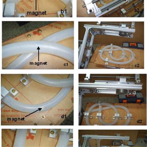 Overall Assemble Drawing Of Magnetic Navigation System The Right Side