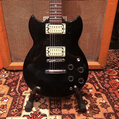 Vintage 1980s Yamaha SG200 SG Black Rosewood Set Neck | Reverb UK