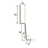 Profil C Dral Lap De D Part Alu C Blanc Garandeau Materiaux