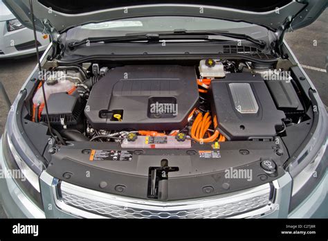 Electric Car Engine Compartment Hi Res Stock Photography And Images Alamy