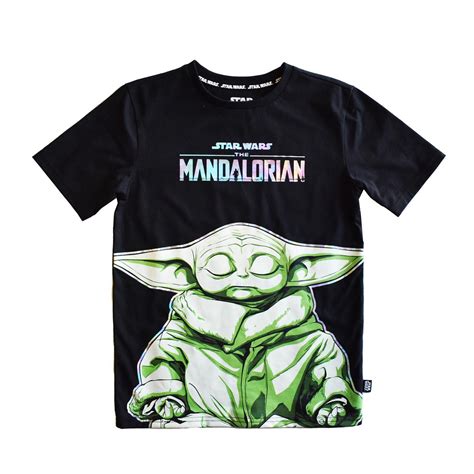 Impact Men S The Mandalorian Grogu Baby Yoda T Shirt Cotton Tee