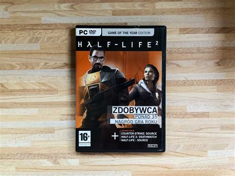 Half Life 2 Game of The Year GOTY PL Pudełko PC Kolekcjonerskie Łódź