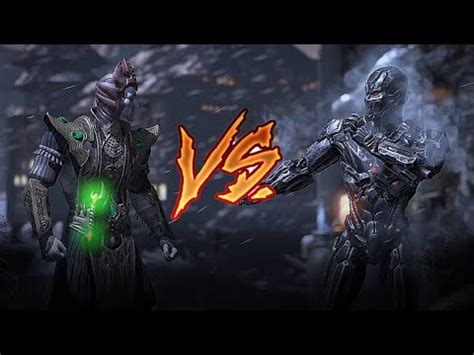 MORTAL KOMBAT X SHINNOK VS SMOKE TRIBORG HARD YouTube