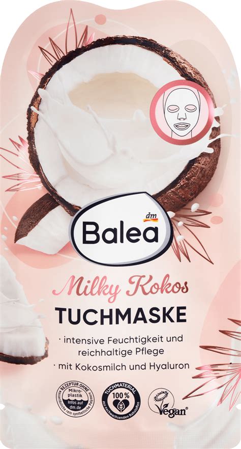 Balea Tuchmaske Milky Kokos 1 St dauerhaft günstig online kaufen dm de