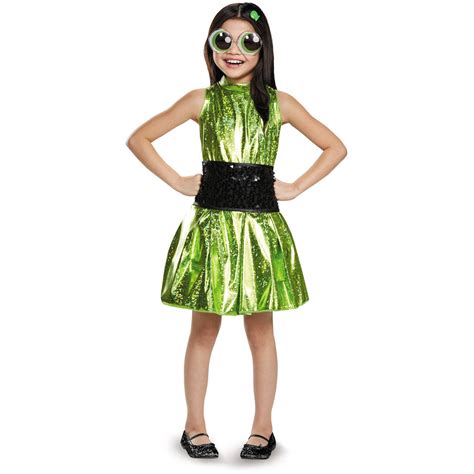 Powerpuff Girls Buttercup Deluxe Child Halloween Costume - Walmart.com ...