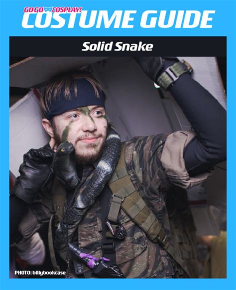 Solid Snake Costume Guide Diy Mgs Cosplay And Halloween Ideas