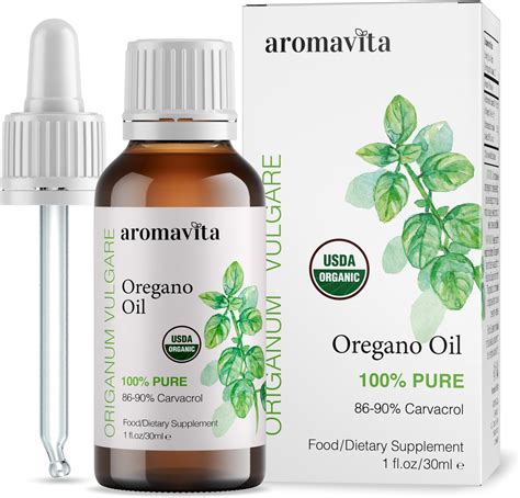 Amazon Aromavita Aceite esencial de orégano 100 puro sin diluir