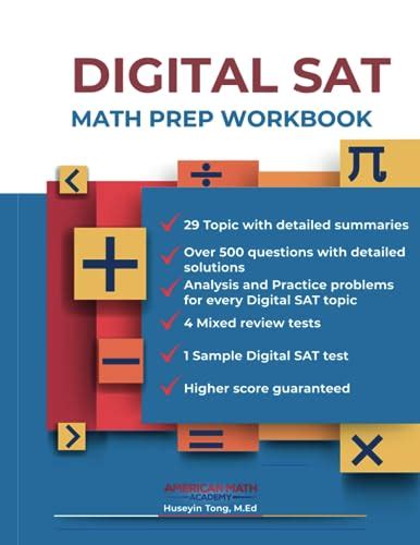 Digital Sat Math Prep Workbook Ace The Test With Confidence By