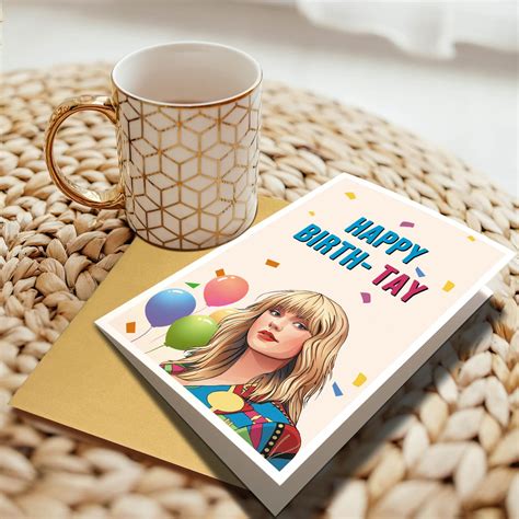 Buy Funny Happy Birthday Card Taylor Swift Birthday Greeting Card