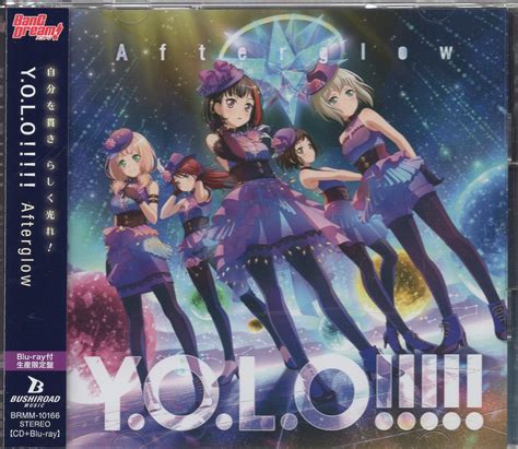 Game Cd Bang Dream Afterglow With Bd First Edition Yolo