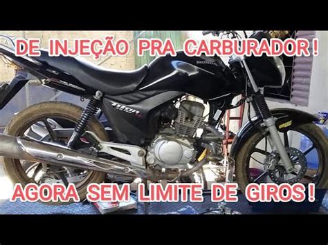 Como Adaptar Carburador Numa Moto de Injeção CG Bros e Biz e Outras