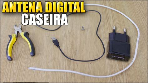 Antena Digital Caseira Pega Todos Canais Dispon Veis Youtube