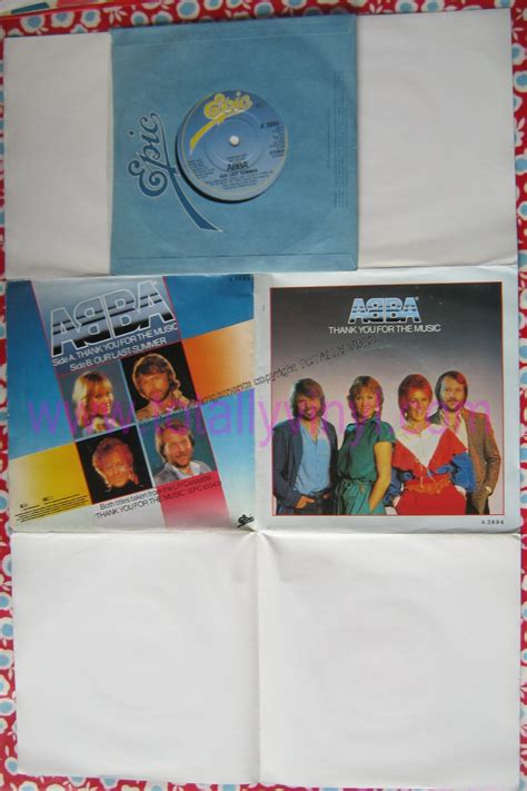 Totally Vinyl Records || Abba - Thank you for the music/Our last summer ...