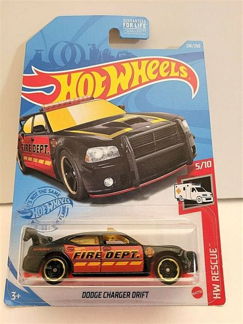 Hot Wheels Dodge Charger Srt Fire Dept Hw Rescue Kaufen Auf Ricardo