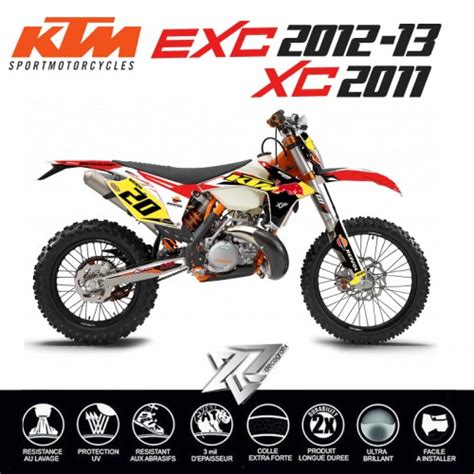 Decografix Propose Un KIT DECO KTM EXC 125 250 300 450 Red Bull Choix