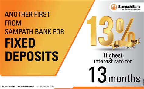 Sampath Bank Fixed Deposit Rates 2020