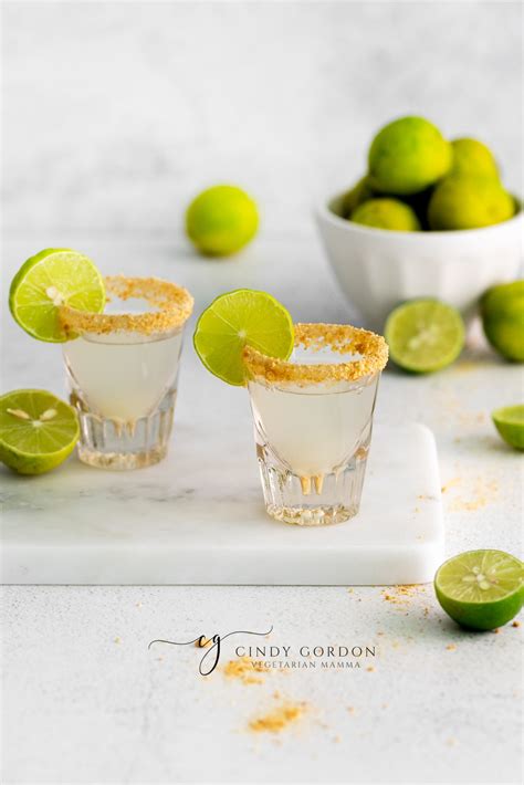 Key Lime Pie Shot - Vegetarian Mamma