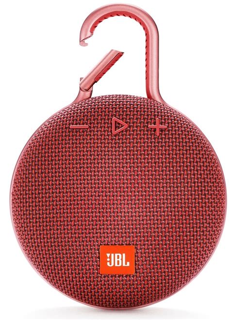 JBL Clip 3 Red bluetooth prenosný reproduktor červený VÝPREDAJ