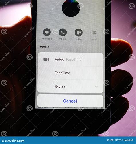 Apple IPhone XS with FaceTime Editorial Image - Image of editorial