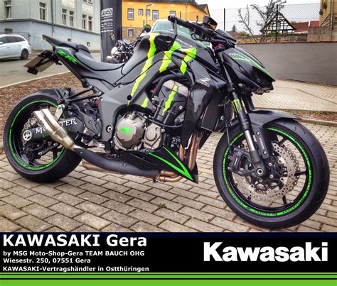 Umgebautes Motorrad Kawasaki Z1000 Von MSG Moto Shop Gera TEAM BAUCH