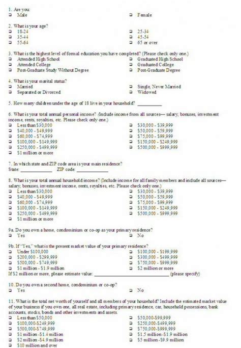 Market Research Examples | Template Business