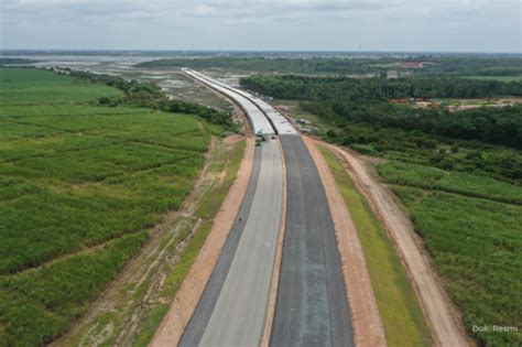 Hutama Karya Fokus Selesaikan Jalan Tol Indralaya Prabumulih