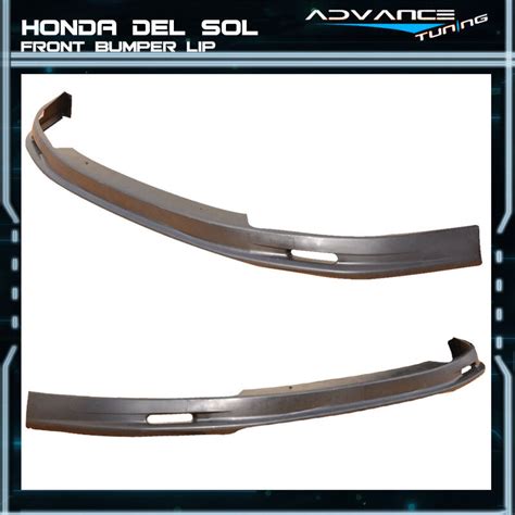 Fits 93 97 Honda Del Sol Coupe Mugen Style Front Bumper Lip Spoiler