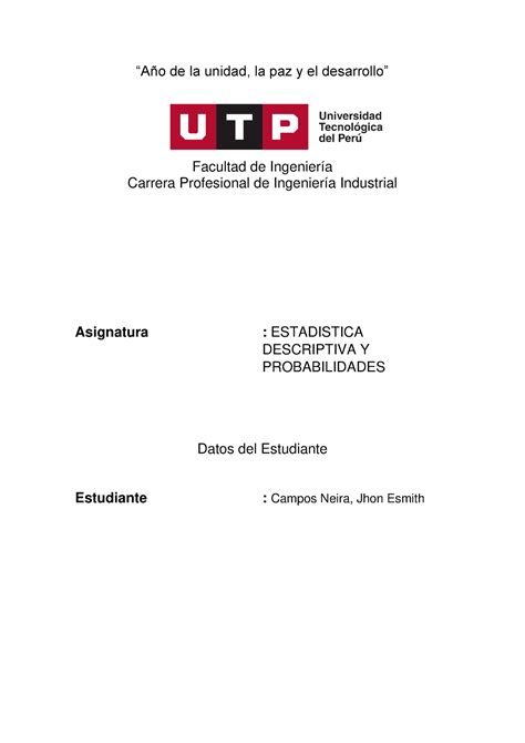 RETO 1 Semana 13 TRABAJO Año de la unidad la paz y el desarrollo