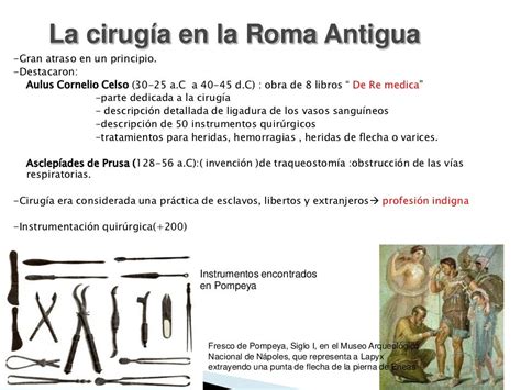 Historia De La Cirugía Hasta El Siglo Xviii