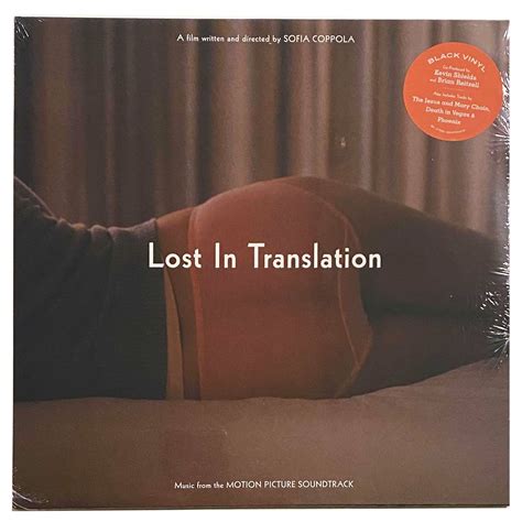 Lost In Translation Minimalist Poster