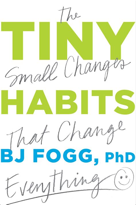 Tiny Habits: The Small Changes That Change Everything by B.J. Fogg