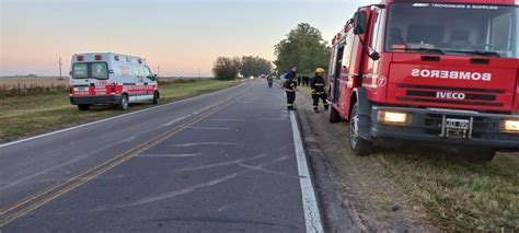 ACCIDENTE FATAL EN RUTA 178 RADIO LAS PAREJAS 95 5