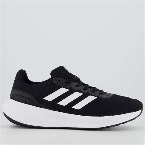 T Nis Adidas Runfalcon Preto E Branco Futfanatics