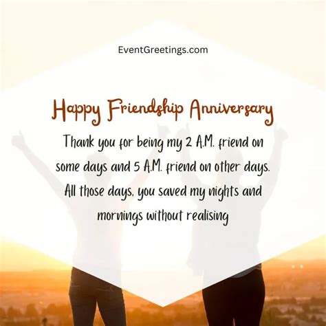 25 Heart Touching Friendship Anniversary Wishes And Messages