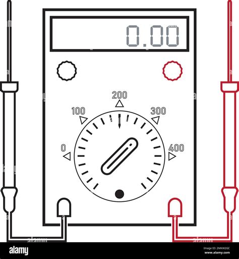 Ampere Meter Vector Icon Illustration Design Stock Vector Image And Art