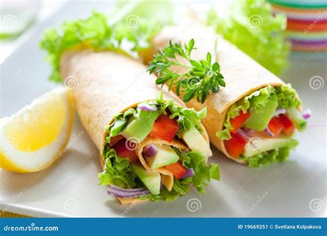 Tortilla Wraps Stock Image - Image: 19669251