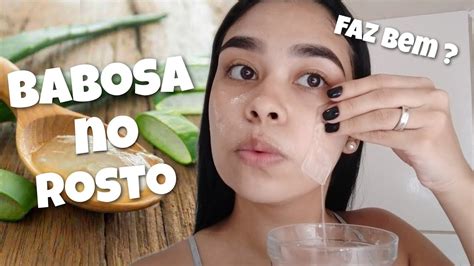 Babosa No Rosto Antes E Depois