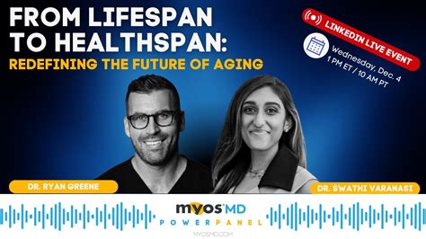 From Lifespan to Healthspan, Redefining the Future of Aging – MYOS MD